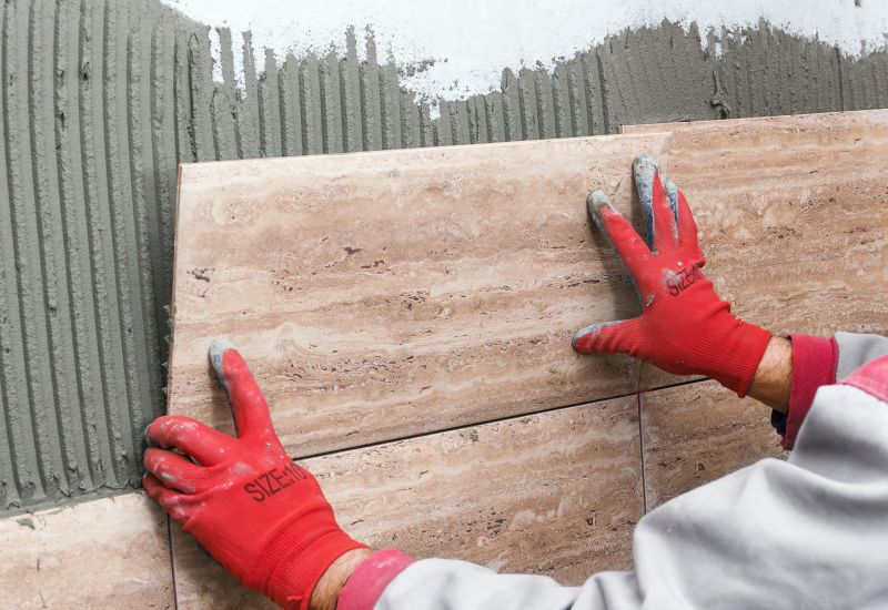 Entryway tile design